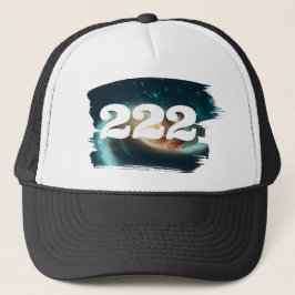222 Universe Angel Number Galaxy Manifestation Truckerkappe