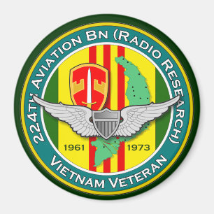 224. Avn Bn RR 3 - ASA Vietnam Magnet