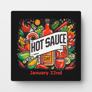 22.01. - Hot Sauce Day Fotoplatte