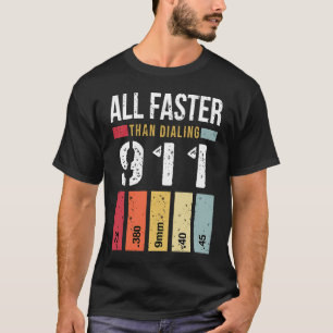 22 380 9mm 40 45 Alle schneller als das Wählen von T-Shirt