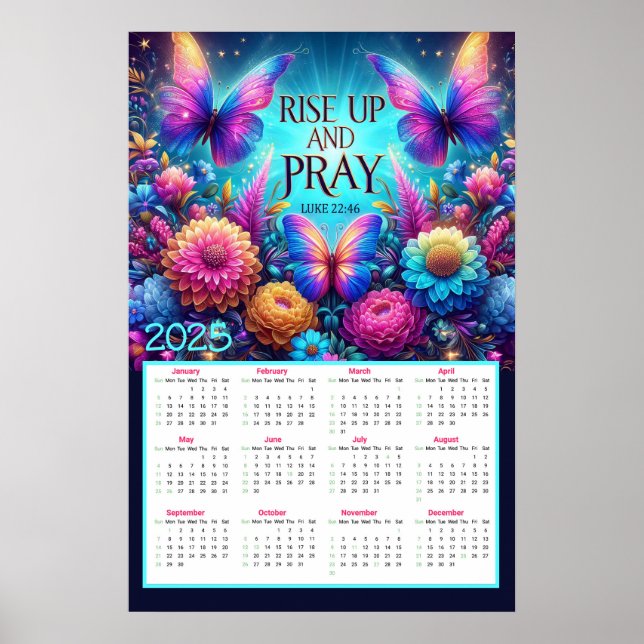 22:46 - Kalender 2025 Poster (Vorne)