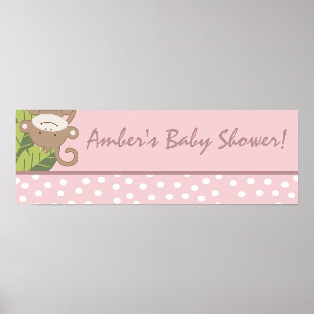 22.5"x7.5" Personalisiertes Banner Safari Adventur Poster (Vorne)