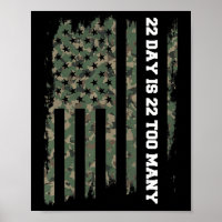 22 a Day Veteran lebt Matter Army Suicide Awarene