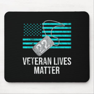 22 a Tag Militärischer Veteran Ptsd Selbstmord Bew Mousepad