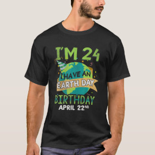 22. April Geburtstag Geborener Rett Planet Rett Ea T-Shirt
