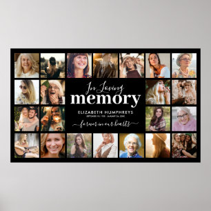 22 Foto Trauer Gedenken Poster