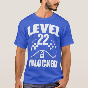 22. Geburtstag Gaming Gamer 22 Jahre alt T-Shirt