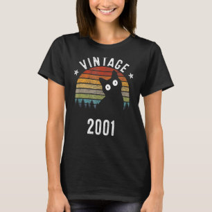 22. Geburtstag Vintag 2001 22 Jahre T-Shirt