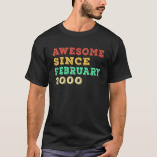 22. Geburtstagsgeschenk 22 Jahre alt Phantastisch  T-Shirt