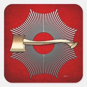 22. Grad: Prinz Libanus Quadratischer Aufkleber