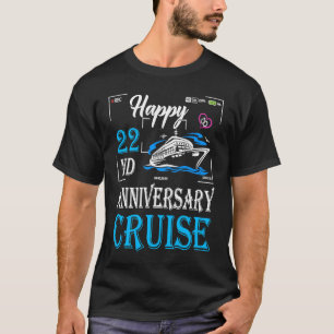 22. Hochzeitstag 22. Jahrestag C T-Shirt