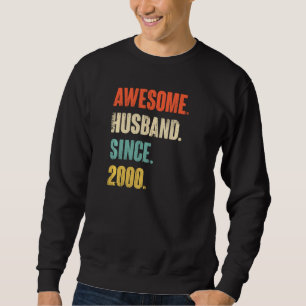 22 Hochzeitstag Er Phantastischen Mann seit Sweatshirt