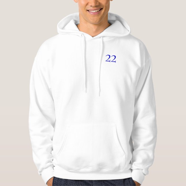 22 HOODIE (Vorderseite)