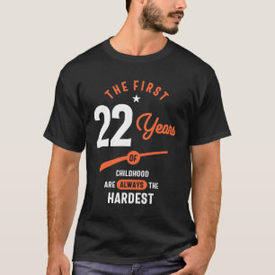 22 Jahre alt Geschenk 22. Geburtstagsgeschenkide T-Shirt