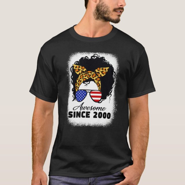 22 Jahre alter Leopard Phantastisch seit 2000 T-Shirt (Vorderseite)