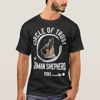 22 Kreis des Vertrauens Mein Deutscher Schäferhund T-Shirt