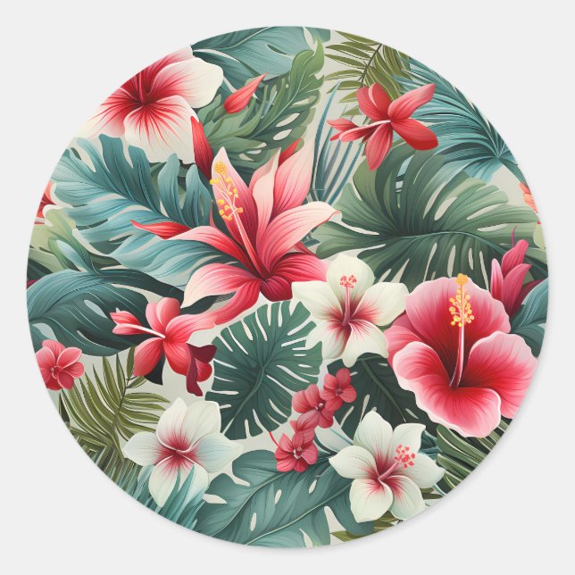 22 Muster Runder Aufkleber (Vorderseite)