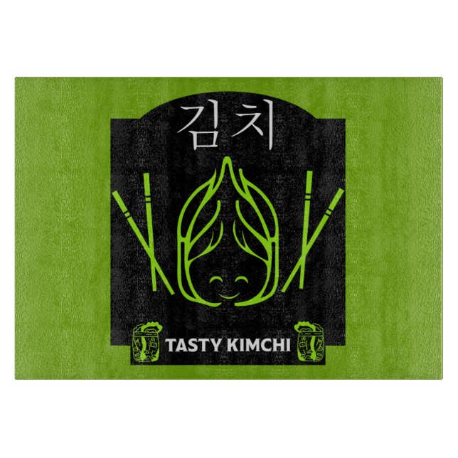 22. November - Internationaler Kimchi-Tag Schneidebrett (Vorderseite)