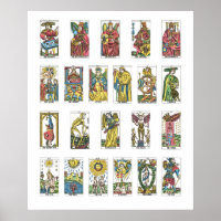 22 Tarot Cards Fortune Teller