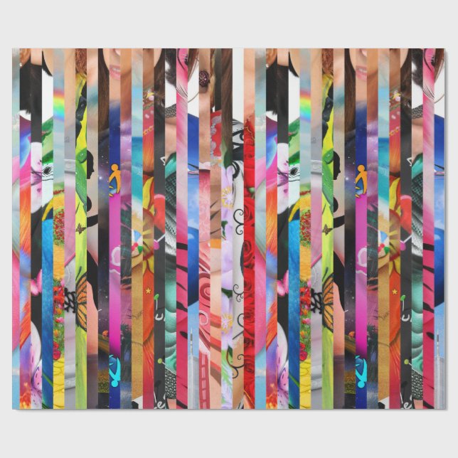 22 Überlebend-Streifen - Packpapier (Flach)