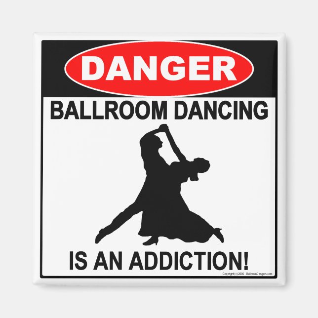 22a. Ballroom Addictions Magnet - Platz (Vorne)