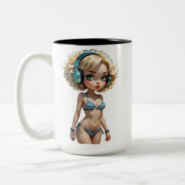 22A Dollz von: Svace - Serie 01 Zweifarbige Tasse