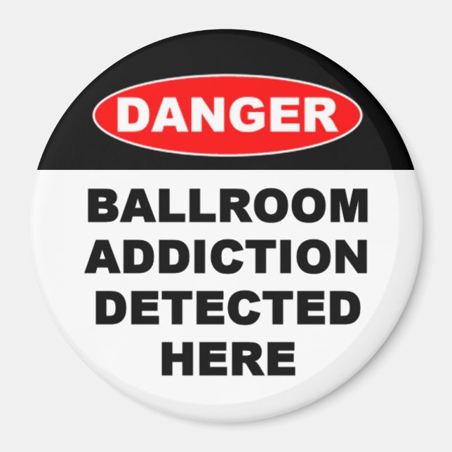 22b. Ballroom Addictions Magnete - rund (Vorne)