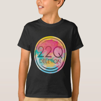 22q11 Löschung für 22q Sensibilisierungsunterstütz T-Shirt