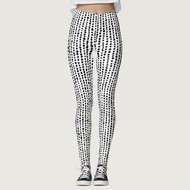 230216 - Schwarz Leggings (Vorderseite)
