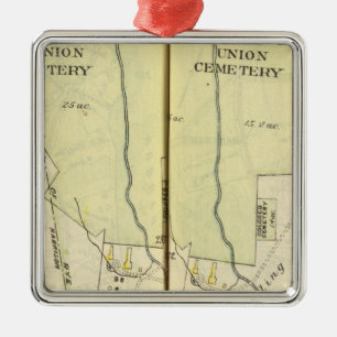 232233 Harrison, Rye Ornament Aus Metall