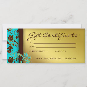 232 Geschenkgutscheine Salon Wellness-Center Gold 