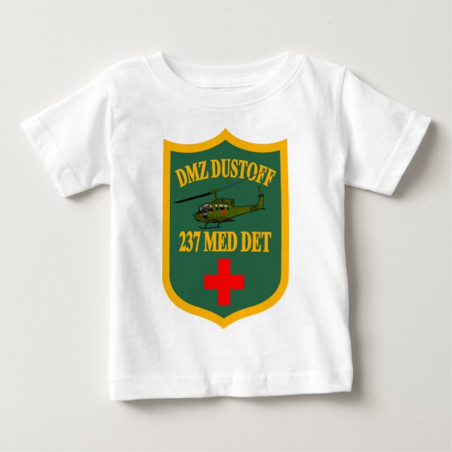237th Medizinische Trennung DMZ Dustoff Baby T-shirt (Vorderseite)