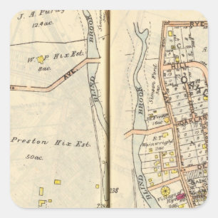 238239 Roggen Quadratischer Aufkleber