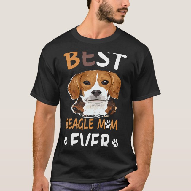 23 Beste Beagle-Mama je T-Shirt (Vorderseite)