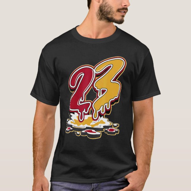 23 Drip Mid Picnic 1s Matching T-Shirt (Vorderseite)