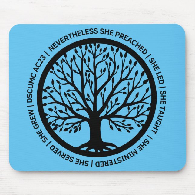 23 DSC AC Mousepad - blau (Vorne)