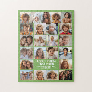23 Fotos Collage mit Textfeld Puzzle