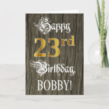 23. Geburtstag: Imitate Gold Look + Imitate Holzmu