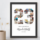 23. Geburtstag Nr. 23 Benutzerdefinierte FotoColla Poster<br><div class="desc">Feiern Sie den 23. Geburtstag mit diesem personalisierten 23 Foto Collage Poster. Dieses individuell gestaltbare Geschenk eignet sich auch für Hochzeitsfeiern. Es ist eine großartige Möglichkeit, wertvolle Erinnerungen aus Ihrer Hochzeit und Ihrem verheirateten Leben zu zeigen. Das Poster enthält eine Collage von Fotos, die diese besonderen Momente erfassen, und kann...</div>