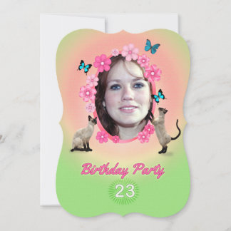 23. Geburtstagsparty Einladung