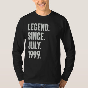 23 Jahre alt 23. Geburtstag seit Juli 1999 T-Shirt