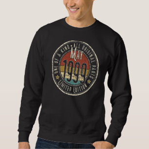 23 Jahre alt Mai 1999 Geboren 1999 23. Geburtstag Sweatshirt