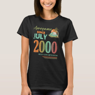 23 Jahre alt Phantastisch seit Juni 2000 23. Gebur T-Shirt