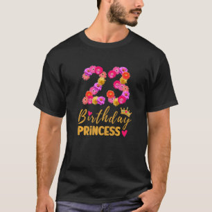 23 Jahre alte Blume der Prinzessin ihre 23. T-Shirt