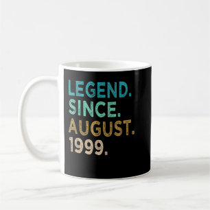 23 Jahre alte Geschenke Legend seit August 1999 Ge Kaffeetasse