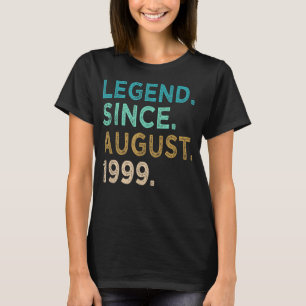 23 Jahre alte Geschenke Legend seit August 1999 Ge T-Shirt