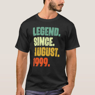 23 Jahre alte Legende seit August 1999 Geburtstag T-Shirt
