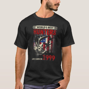 23 Jahre alter Hirschjäger Geboren 1999 23. Geburt T-Shirt