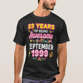23 Jahre Phantastisch seit September 1999 Bir T-Shirt