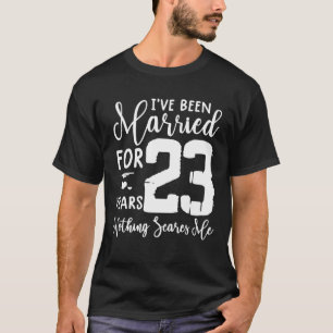23 Jahre Verheiratetes sonniges Paar 23 Jahre Jubi T-Shirt